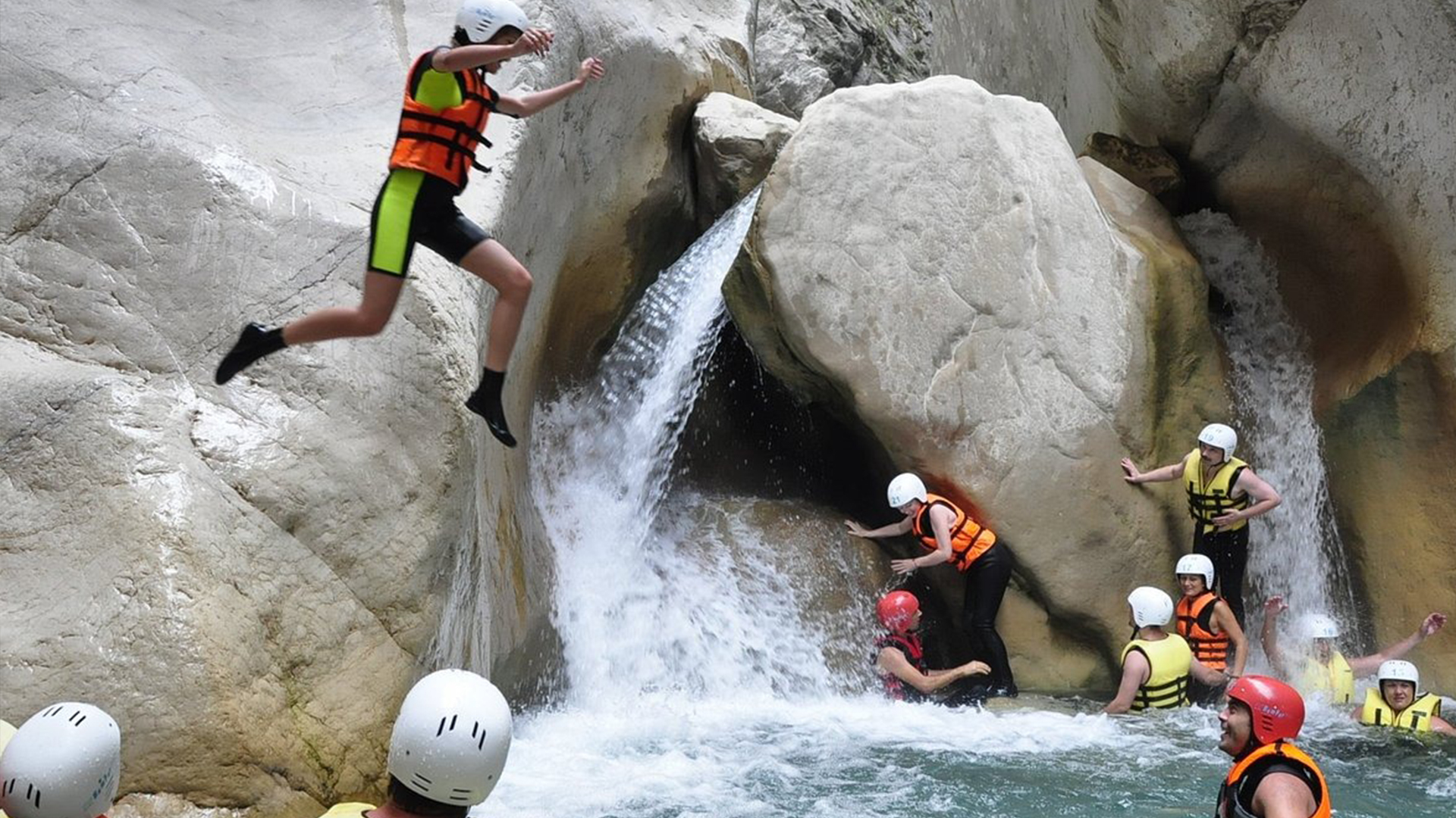 tırmanma ve kanyon yürüyüşü